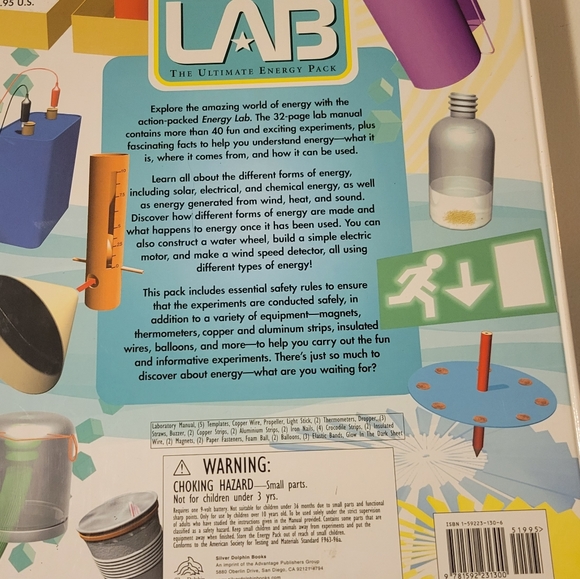 Energy Lab: Ultimate Energy Pack (Science Lab Series NIB - Picture 2 of 6